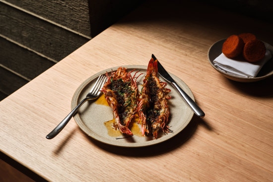 Prawns with a fiery jungle curry are just one of the full-throttle dishes in store at the rebooted Sunda.