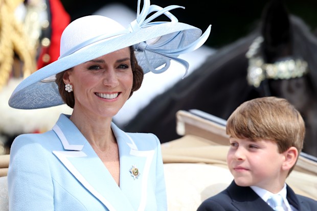 Catherine, Princess of Wales and Prince Louis 