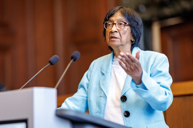 Former UN human rights chief Navanethem “Navi” Pillay was awarded the Nobel Peace Prize.