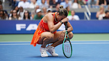 Aryna Sabalenka experienced a full gamut of emotions.