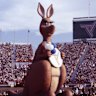 Wink to the past: Matilda the Kangaroo at the opening ceremony of the 1982 Brisbane Commonwealth Games.
