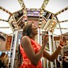 Former AFLW player Akec Makur Chuot experiences the new Mecca flagship in Melbourne.