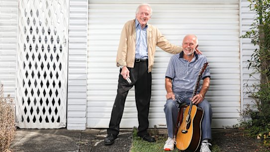 Ron King (left) and his brother Jeff: “If you’d told us when we began that we’d still be playing music 50 years later, we would have laughed.”