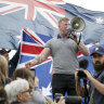 Politicians unite against racism as neo-Nazis and Senator Fraser Anning condemned