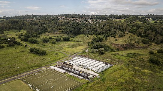 The pod villages are providing homes for more than 1000 flood victims in the Northern Rivers.