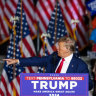 Facing legal peril, Trump calls on GOP to rally around him and focus on investigating Biden