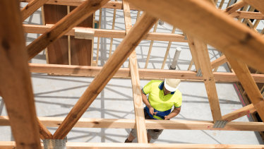 The construction industry was one of the strongest for jobs and wages at the start of the year.