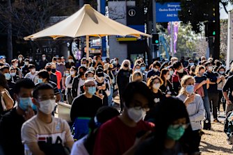 Mass vaccination in Sydney has saved lives, modelling shows. 