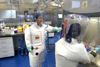 The Wuhan Institute of Virology in central China. WHO now says the theory the virus came from one of the institute’s labs is still on the table.