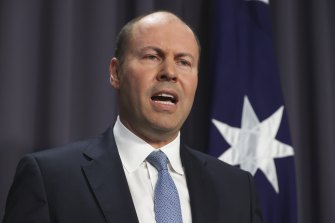 Treasurer Josh Frydenberg will use a speech to say he can see the economic light at the end of the tunnel.