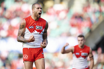 Sydney Swans superstar Lance Franklin.