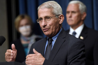 Dr Anthony Fauci has told people to be vigilant this coming long weekend to prevent another uptick in cases.