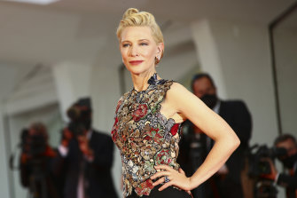 Cate Blanchett at the Venice Film Festival in 2020.