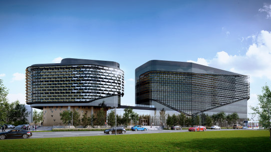 Growthpoint's 20,000 square metre office at Botanicca Corporate Park, Melbourne.