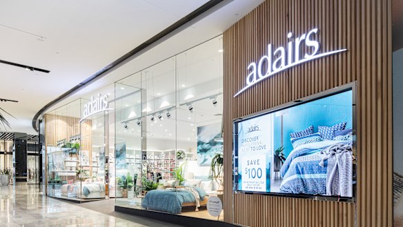 Adairs has seen a jump in trade following store reopenings in May.