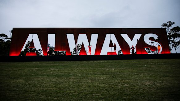 Artist Jacob Nash hopes the sculpture sparks a national conversation.