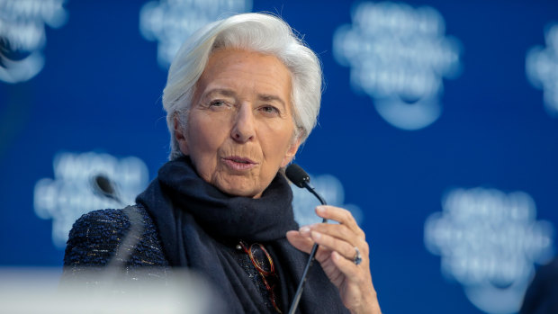 The markets didn't like what ECB President Christine Lagarde had to say.