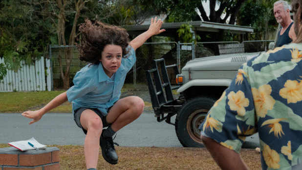 Felix Cameron stars as Eli Bell in the adaptation of Trent Dalton’s memoir Boy Swallows Universe.