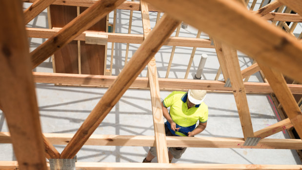 The construction industry was one of the strongest for jobs and wages at the start of the year.