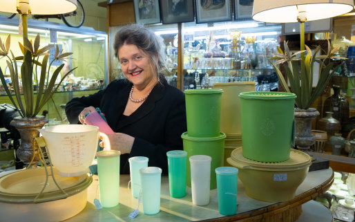 Jonine Versace, who owns Chapel Street Bazaar, said the vintage store had sold Tupperware pieces since it opened 39 years ago.