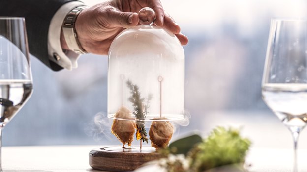 Oncore’s seven-course degustation menu will set a diner back $300. A fellow chef says Smyth’s food reflects Smyth herself: “the solid country roots, and then this amazing talent on top”.