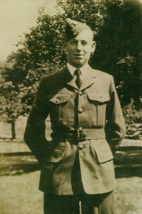 Bert Biggs served in the Royal Australian Air Force (RAAF) No. 451 Squadron during WWII.
