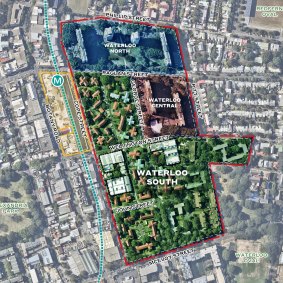 The state government is pushing ahead with plan to redevelop two-thirds of Waterloo’s social housing estate.