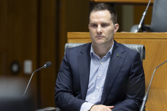 Opposition spokesperson for industry and innovation Alex Hawke.