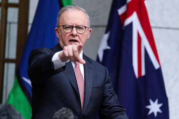 Prime Minister Anthony Albanese.