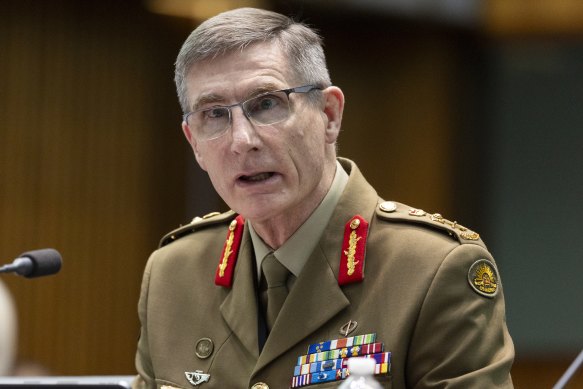 Chief of the Defence Force General Angus Campbell.