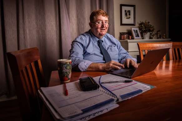 Former Aquinas College teacher Paul Morgan. 