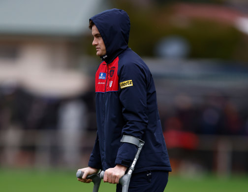 Bayley Fritsch’s injury is a massive blow for the Demons as they struggle to score.