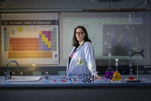 Chemistry teacher Melissa MacEoin.