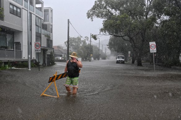 Do not drive around ‘road closed’ signs.