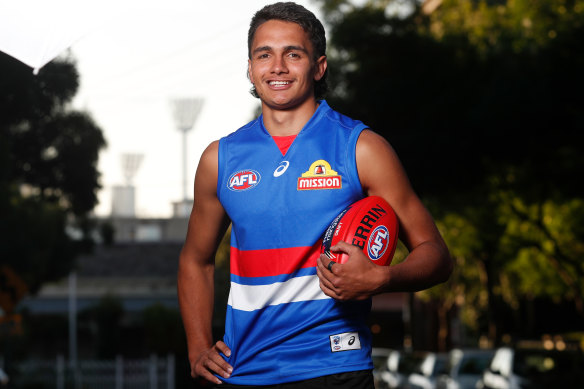 Jamarra Ugle-Hagan will make his AFL debut this weekend.