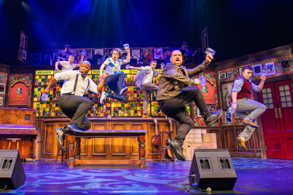 Joie de vivre is central to the appeal of jukebox musical The Choir of Man.
