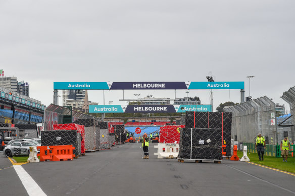 The Melbourne Grand Prix was cancelled last year at late notice and has been postponed this year to November.