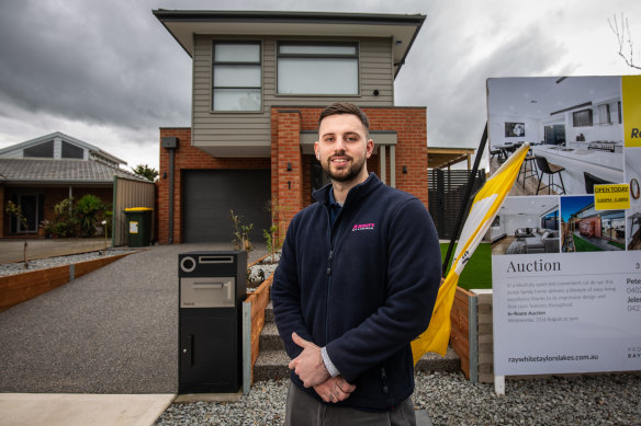 Johnny Bozinovski is selling one Taylors Lakes home to buy another. He plans to stay there long term as many others in the tightly held suburb have.