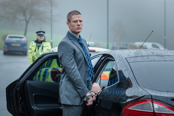 “I owe Happy Valley everything”: Norton as Tommy Lee Royce in season one of the BBC crime drama.