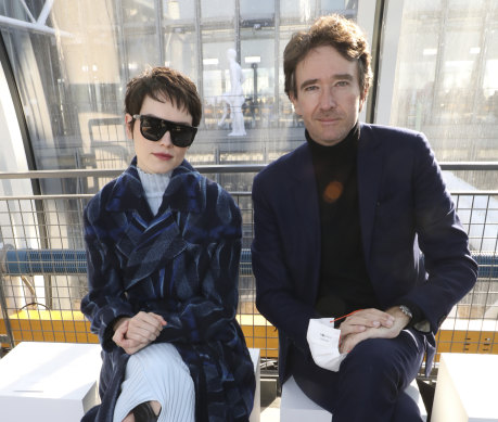 Antoine Arnault with actress Daisy Ridley.