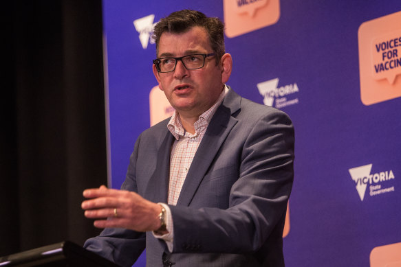 Victorian Premier Daniel Andrews.