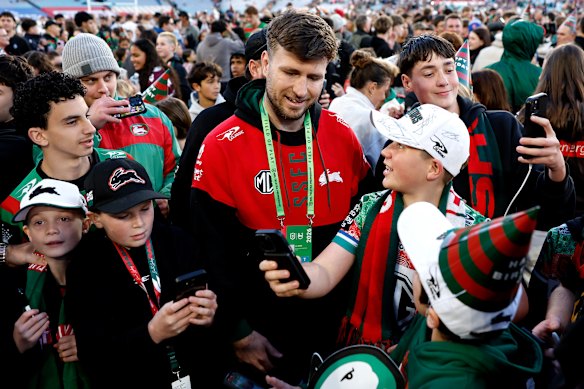 Jai Arrow foi vaiado pelos fãs de Rabbitohs.