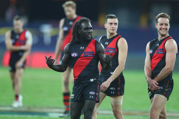Essendon are embracing hub life, according to their coach.