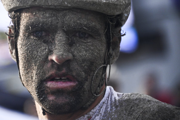 Former Paris-Roubaix champion Greg Van Avermaet. 