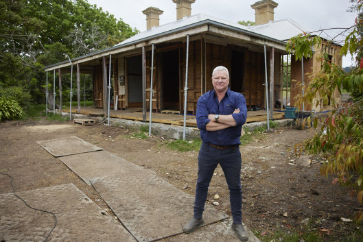 <i>The Block</i> host Scott Cam decided to renovate an 1860s homestead in the 2022 season of the popular reality show.