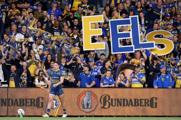 The Eels get to play their first match of the season at CommBank Stadium.