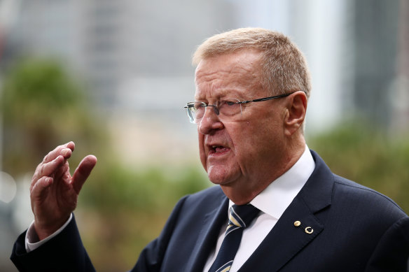 John Coates has denied being part of any ‘shadow’ Olympic venues review.