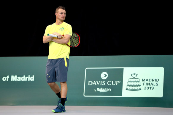Lleyton Hewitt says rankings go out the window in the Davis Cup.