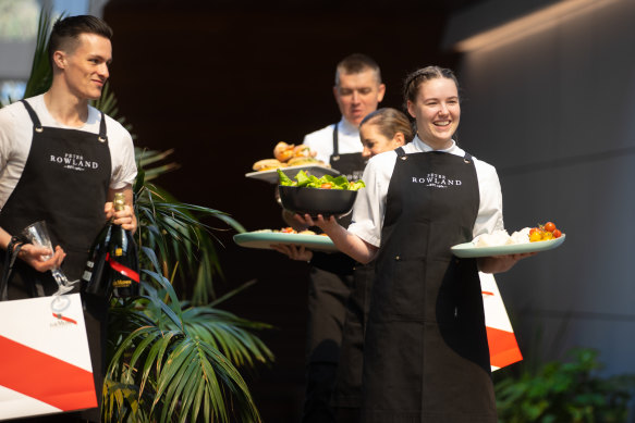 Peter Rowland Group is known for its fine-dining catering.