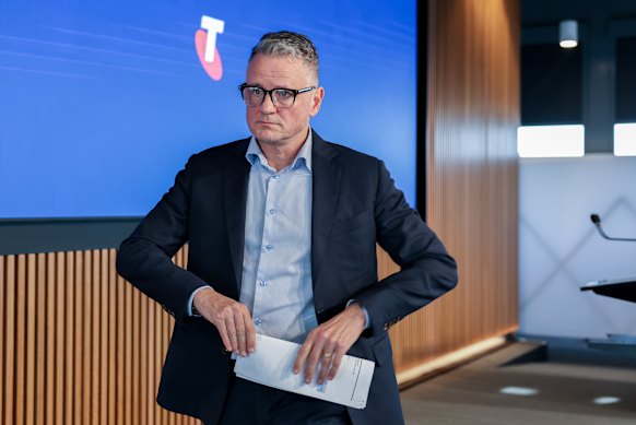 Telstra chief financial officer Michael Ackland has confirmed his boss Vicki Brady will not return until Friday morning.